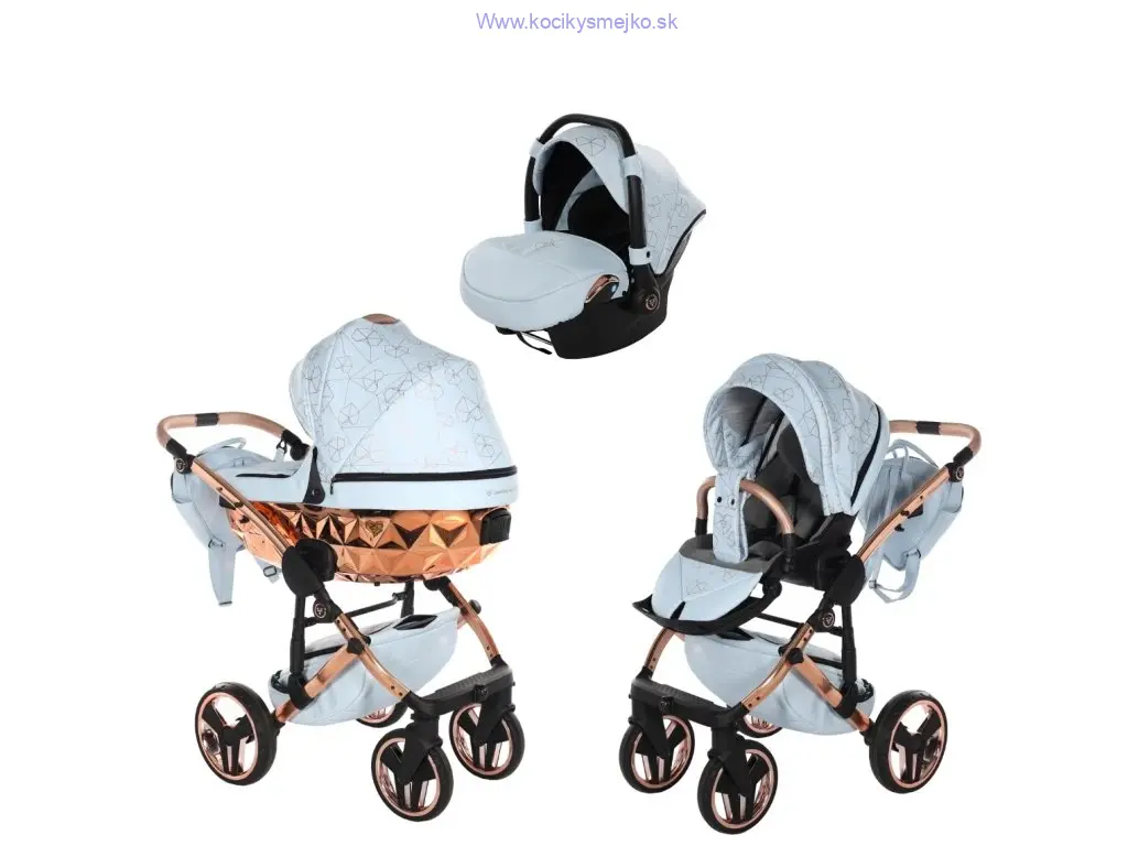 Junama Hearts 05 Blue/Copper