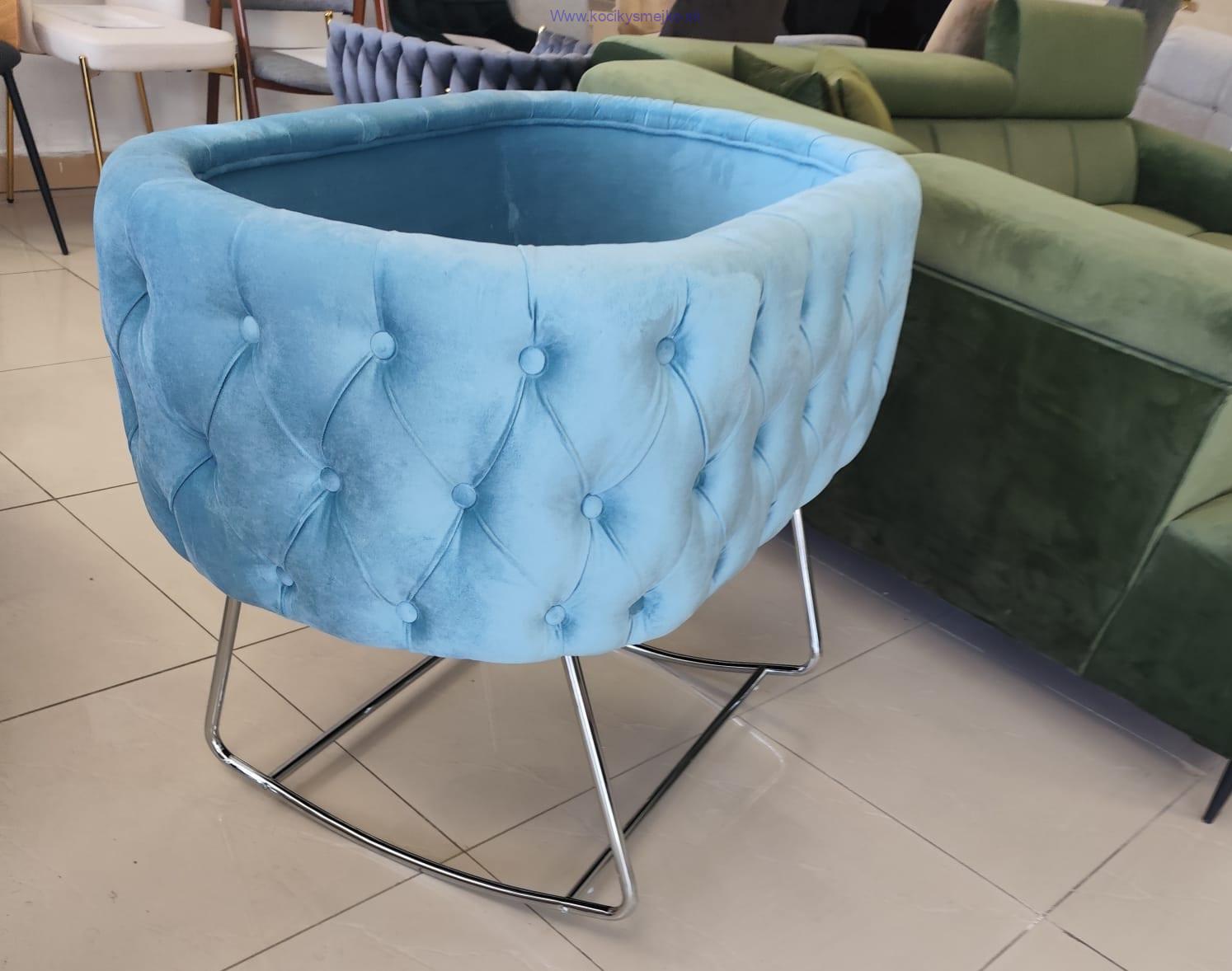 Luxury Detská kolíska modrá