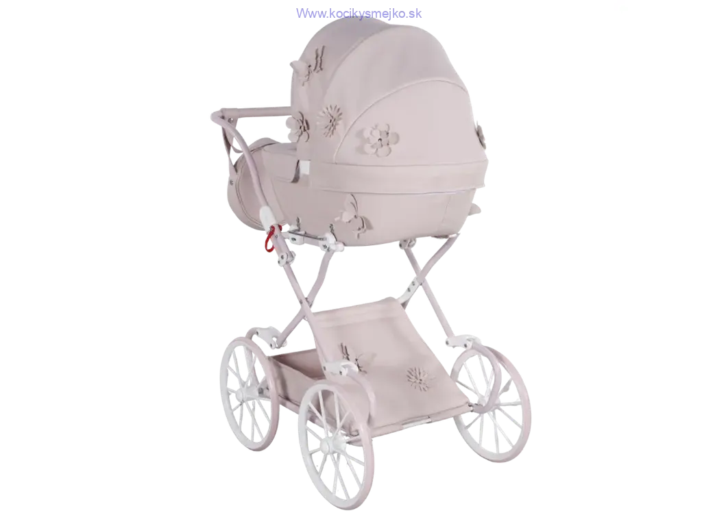 Junama Fleur Pink kočík pre bábiky