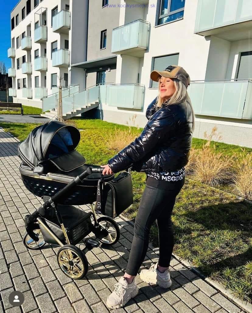 Kočík OXV-3D čierny s autosedačkou
