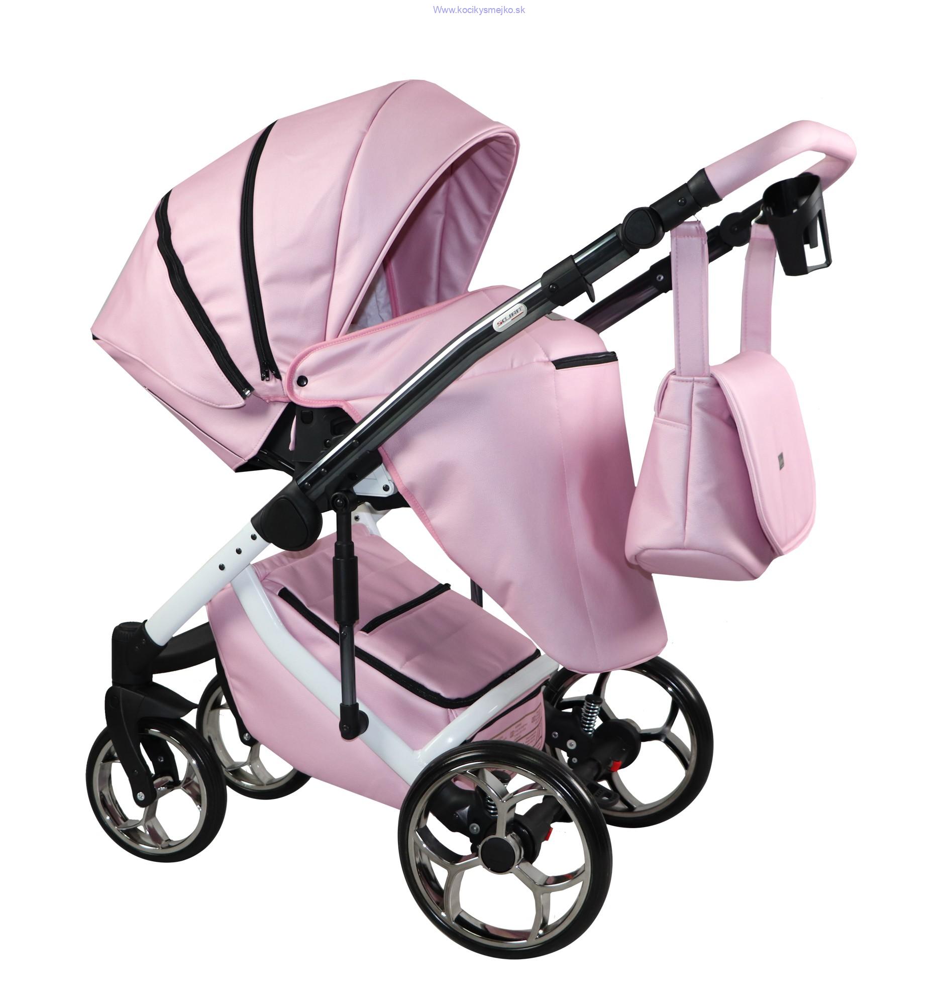 Kočík XSARA 4 full rose +autosedačka