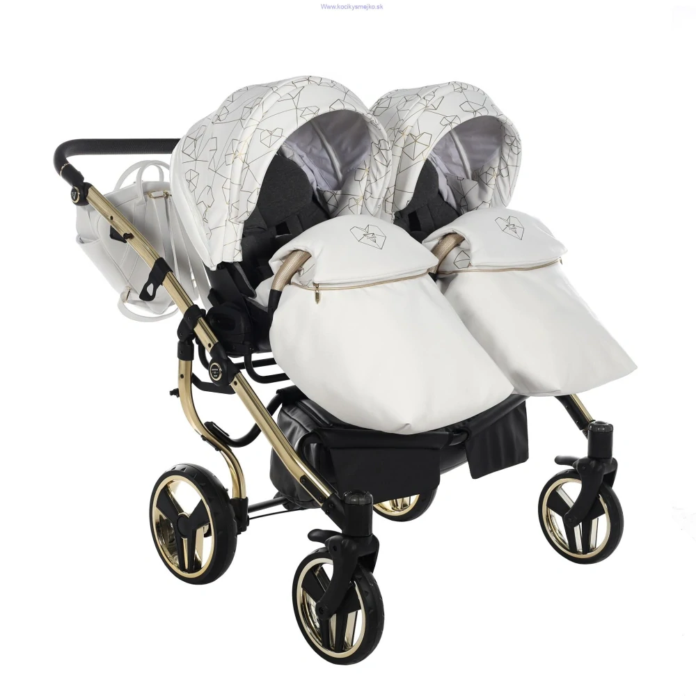 Junama Heart Duo 01 WHITE+GOLD