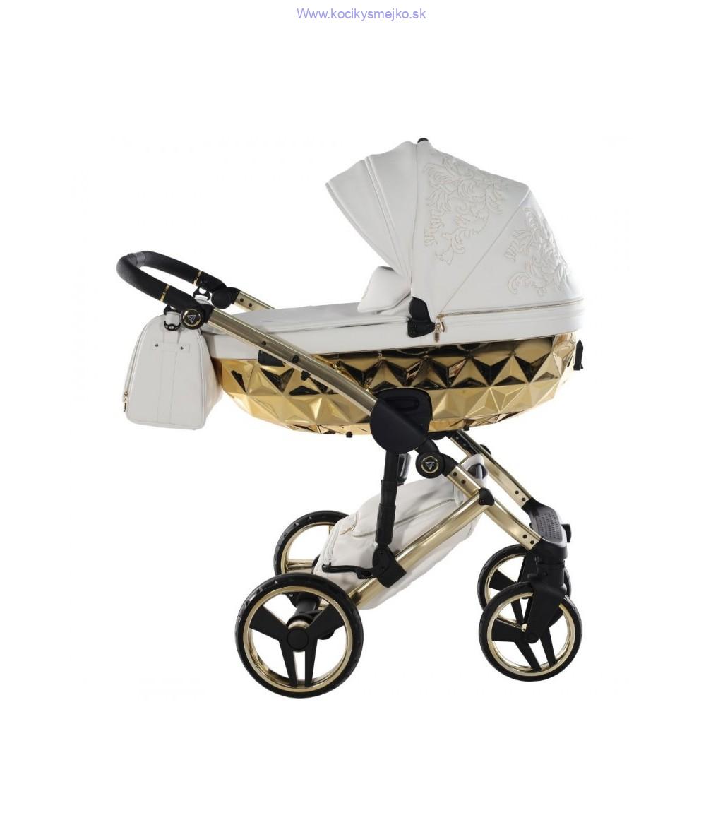 Kočík Junama Enzo 2v1 bielo -zlatý