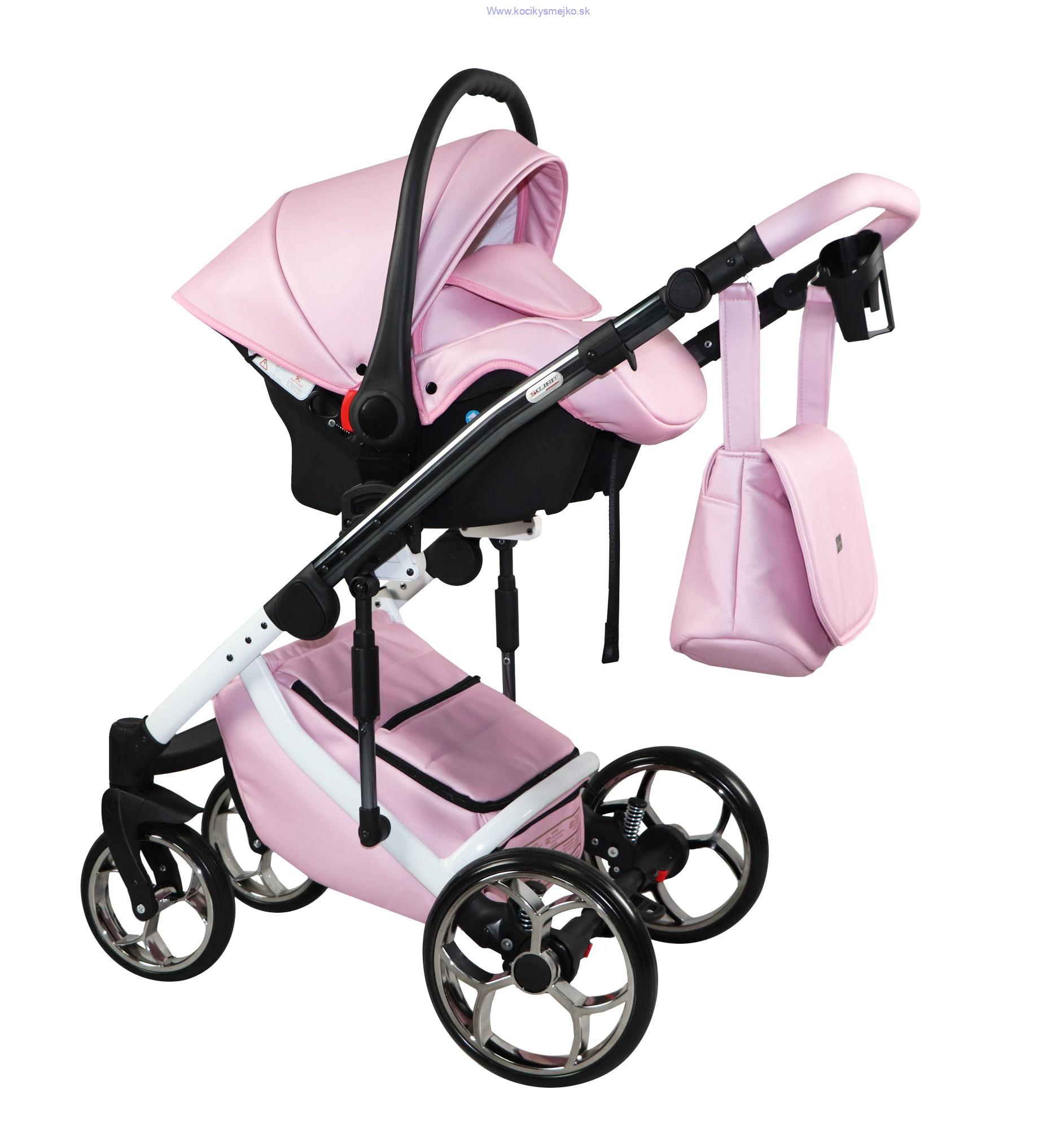 Kočík XSARA 4 full rose +autosedačka