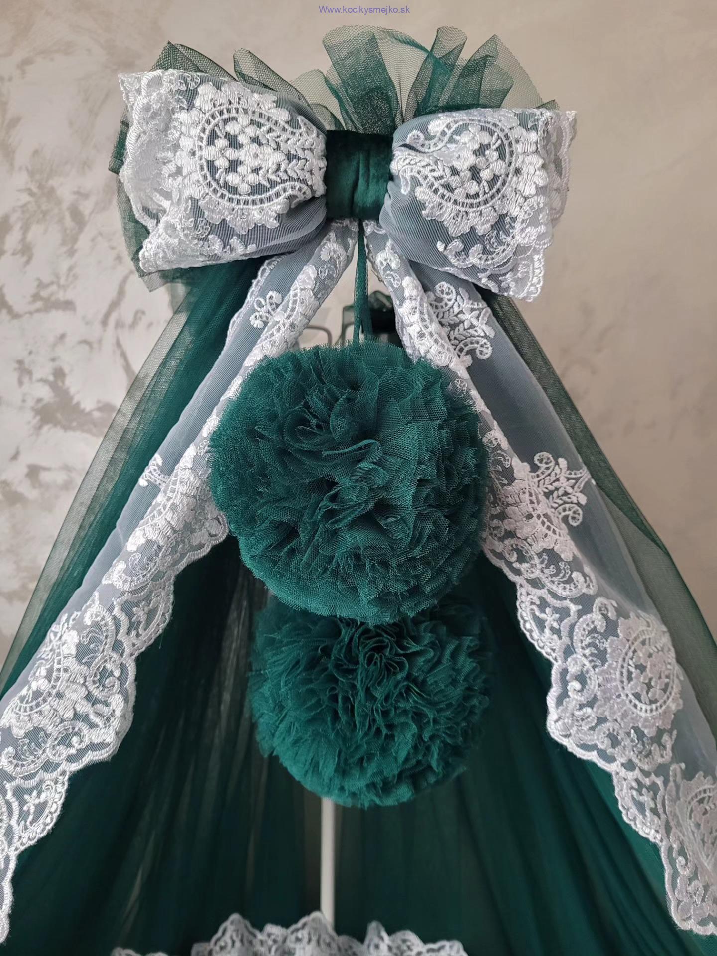 Set do postieľky zelený