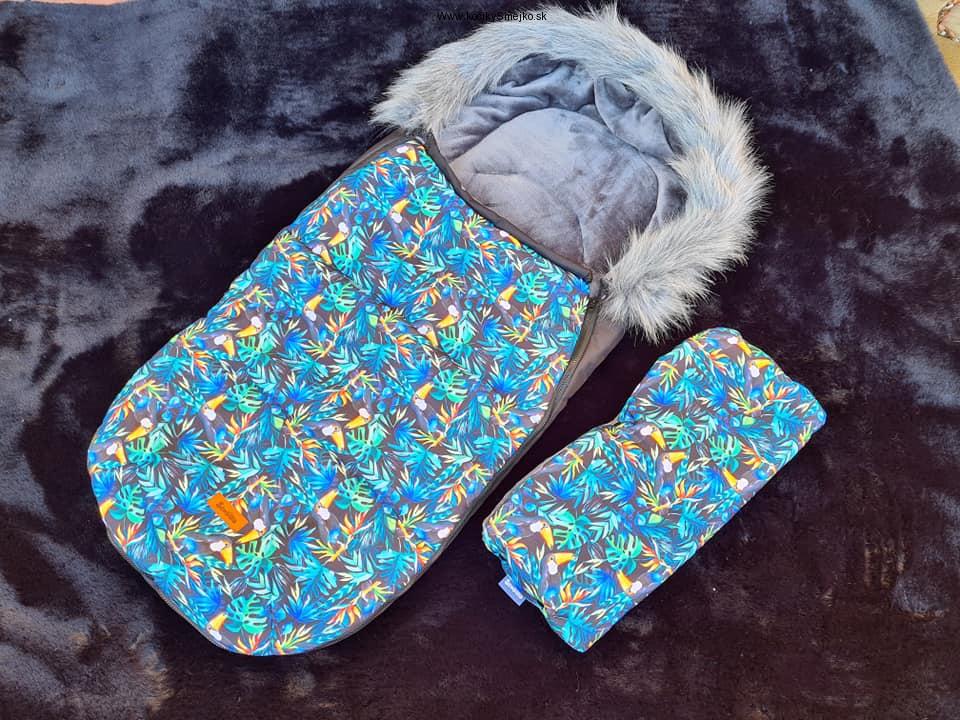 Set -fusak tukan 100x45 cm a rukávnik