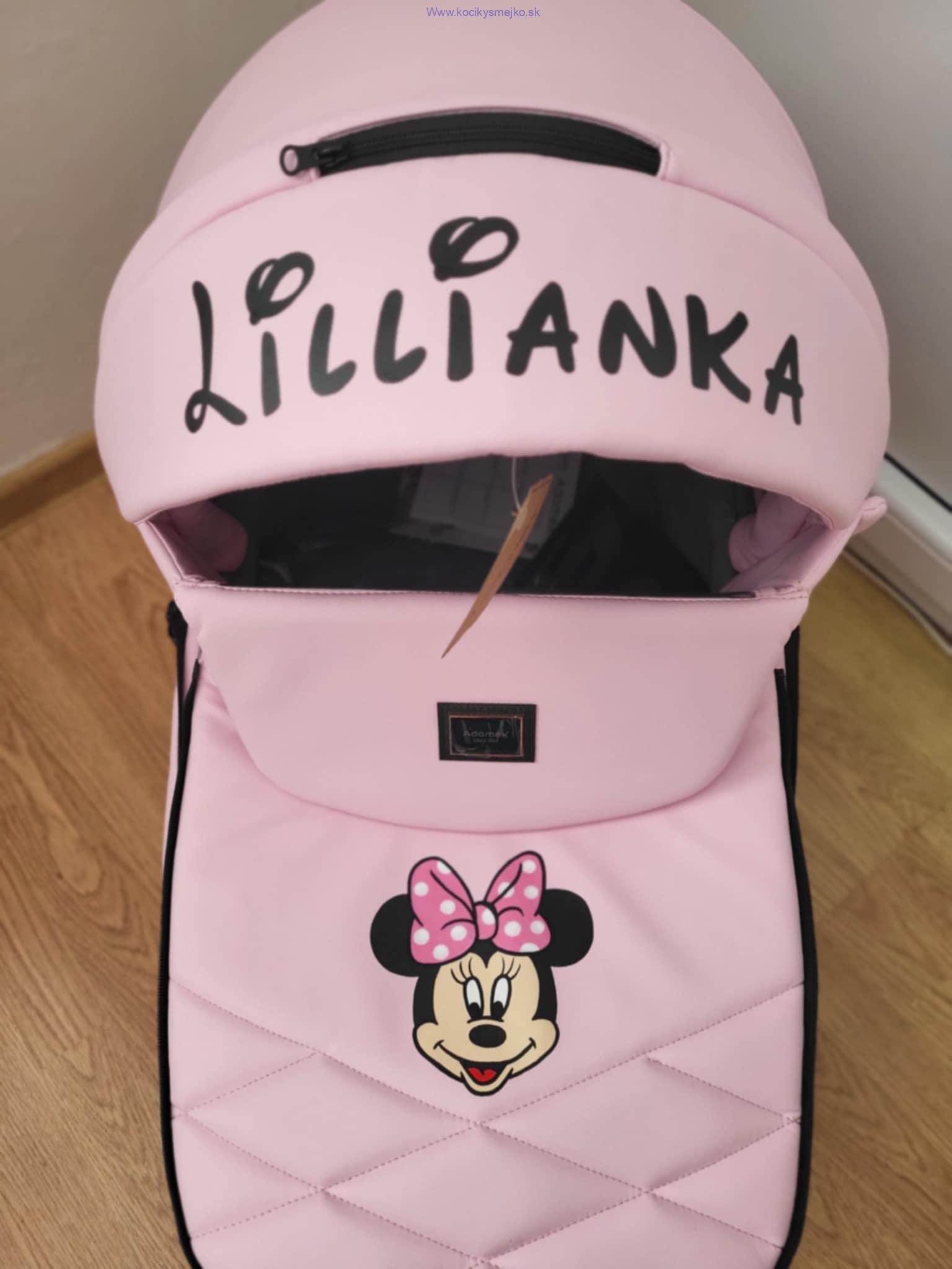 Ručne maľovaný kočík 3v1 Minnie