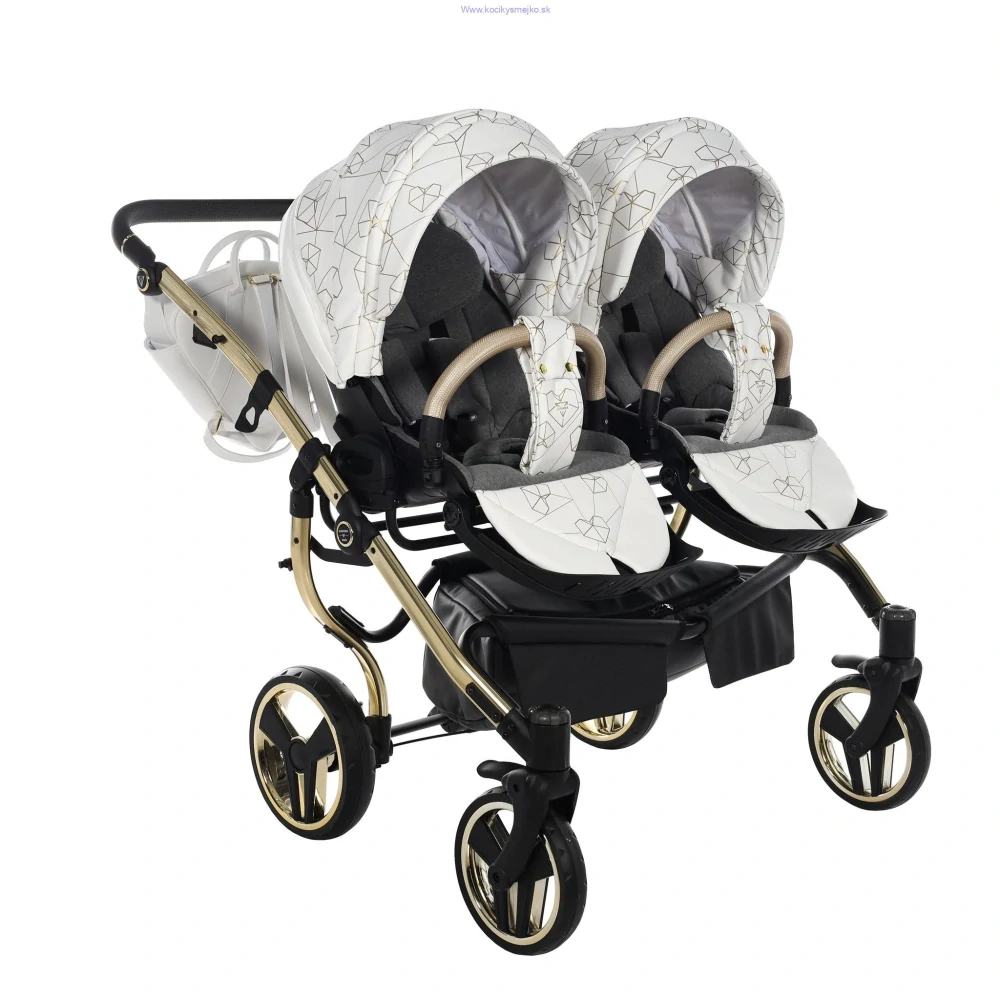 Junama Heart Duo 01 WHITE+GOLD