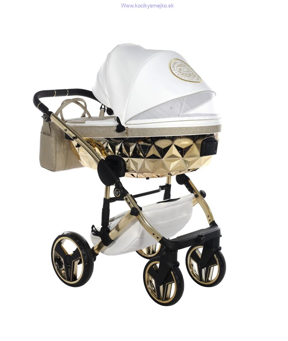 Junama Hand Craft Glitter bielo- zlatý 3v1