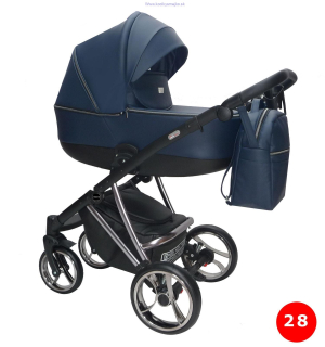 Kočík  3v1 Eco 28 Dark blue