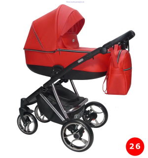 Kočík 3v1 Eco 26 Fire Red