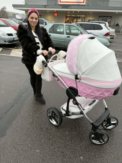 Junama Kočík Candy ružový