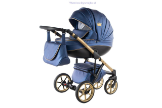 Navi - Metallic Blue Gold