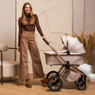 MUUVO Kočík kombinovaný Quick Boho Brown set 2v1