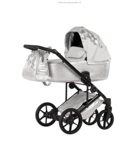 Kočík Vespa Blossom 2v1 strieborný