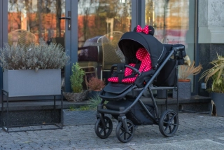 Športový kočík Joy Myška čierny