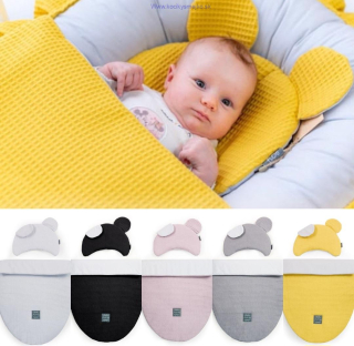 Obojstranný komplet Macko do kočíka 