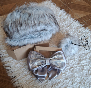 Set doplnkov ku kočiku-sivý