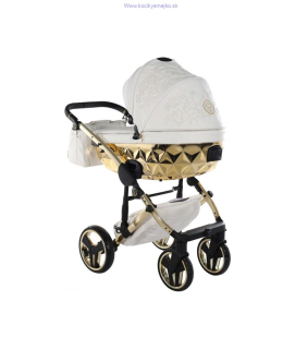 Kočík Junama Enzo 2v1 bielo -zlatý