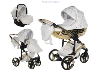 Junama Hearts 01 White/Gold