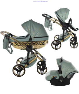 Junama Hearts 03 Mint/Gold