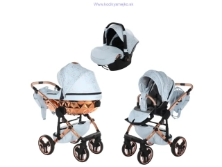 Junama Hearts 05 Blue/Copper