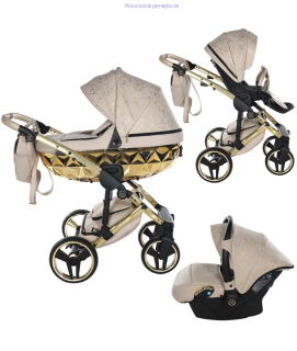 Junama Hearts 07 Beige/Gold