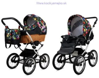 Classic Silver Alu 2v1 GARDEN FLOWERS