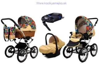 Classic Silver Alu 2v1  JUNGLE FLOWERS