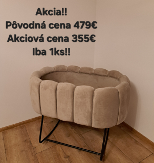 Luxury Detská kolíska bežová