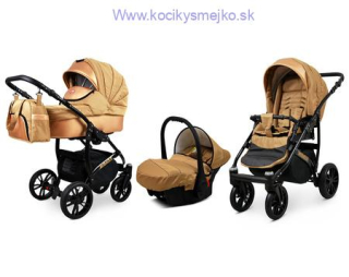 Kočík 3v1 Miracle Gold Braid
