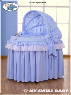 Romantický prútený koš KORUNA -305