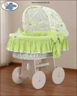 Luxusný kôš pre bábätko biely 192
